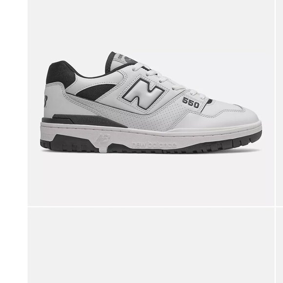 New Balance Other - New Balance Unisex BB550 Black & White M10.5/W12